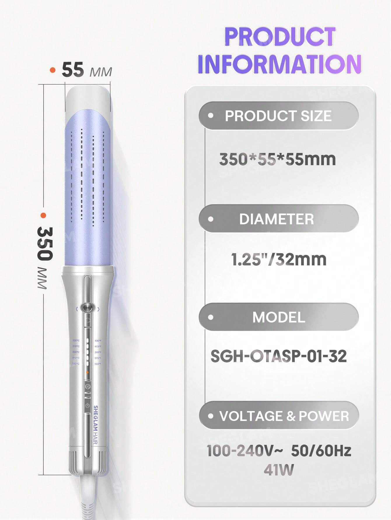 One Touch Airflow Styler Pro-25mm US Plug
